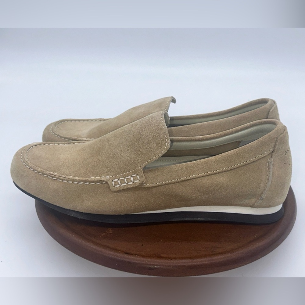 Ashworth Suede  Spikeless Golf Shoes Size 10 US ( Also Great  Driving Loafers)